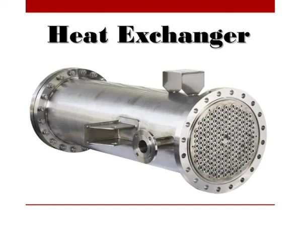 What is a Heat Exchanger?