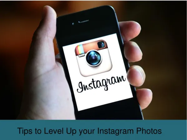 Tips to level up your Instagram photos