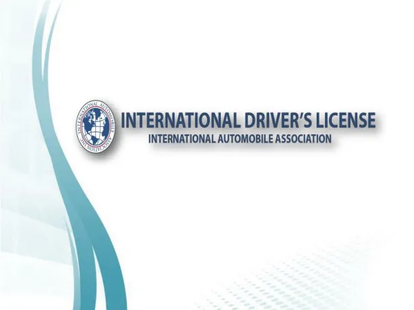 Get Online International Driver & Driving Document