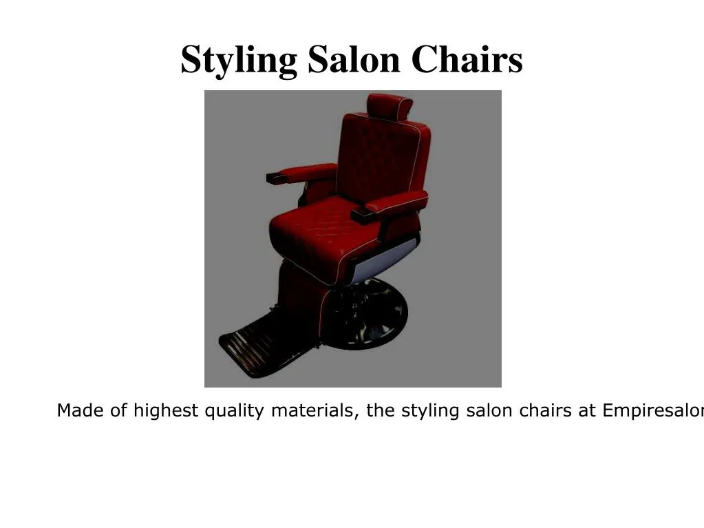 styling salon chairs