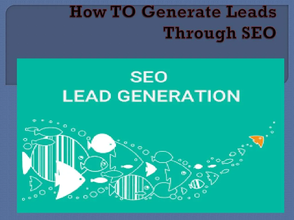 how to generate leads through seo