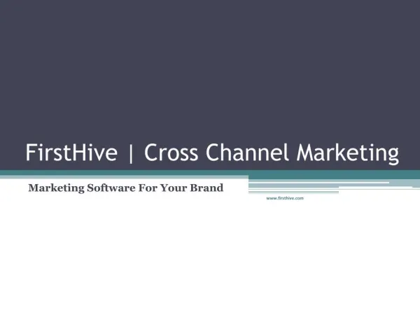 Marketing Software For Your Brand