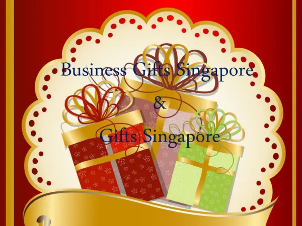 Trustedcorporate gift Singapore Supplier