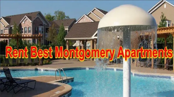 Montgomery Apartments With Various Amenities