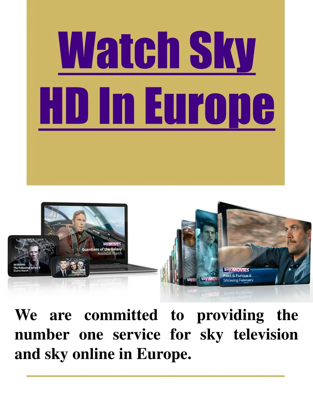 watch sky hd in europe