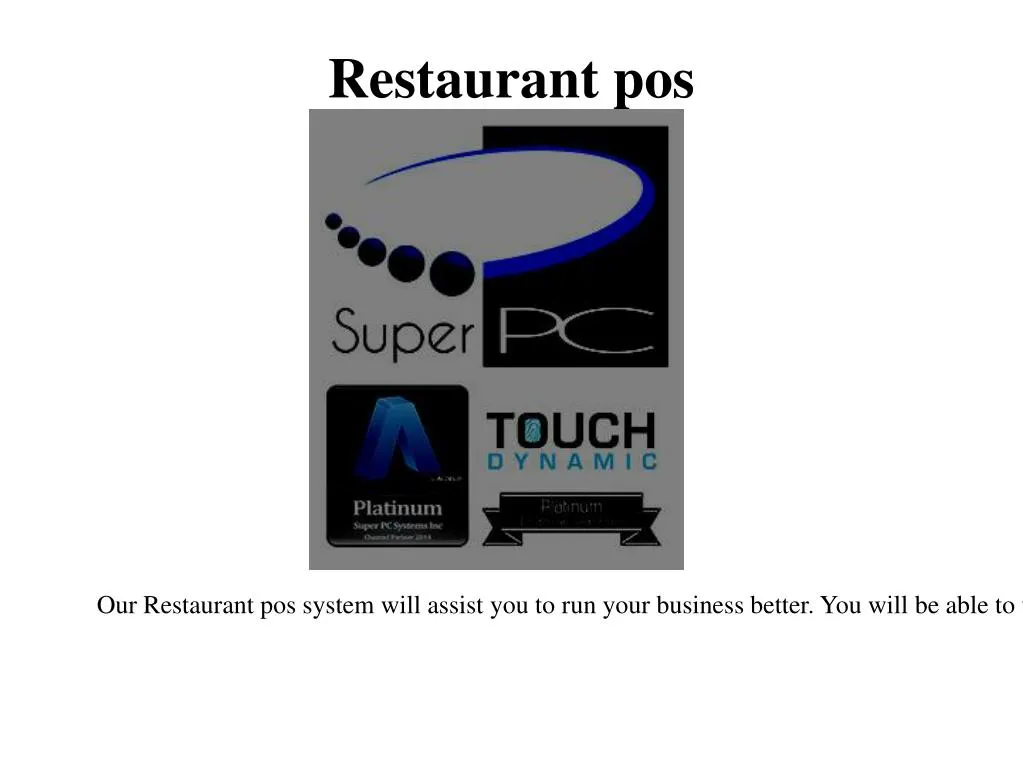 restaurant pos