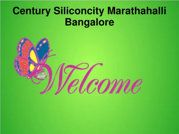 Century Siliconcity Marathahalli Bangalore Call@9739976422