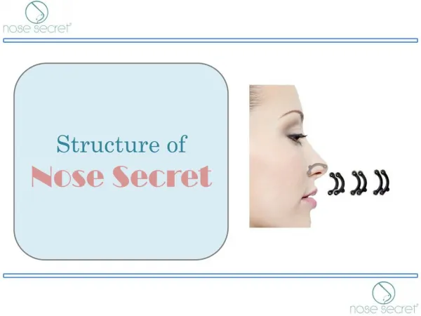 Nose Lifting Clip - Structure of Nose Secret
