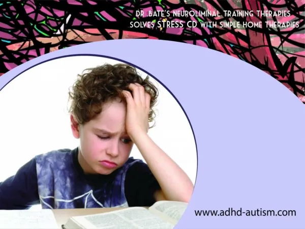 Neuroliminal therapy slowly improves autism problems