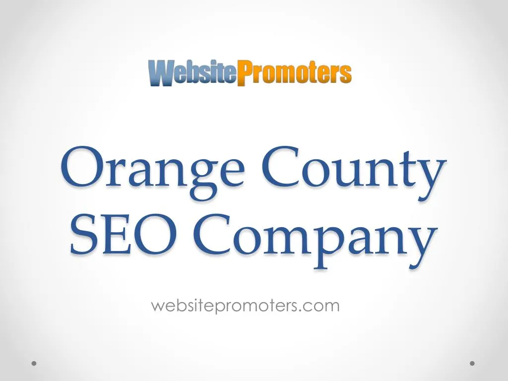 orange county seo company