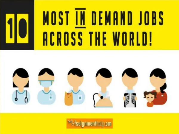 The 10 Most In-Demand Jobs Across the World!