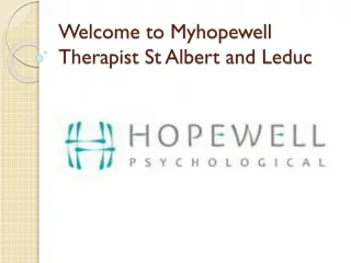 Therapist Psychologist St. Albert