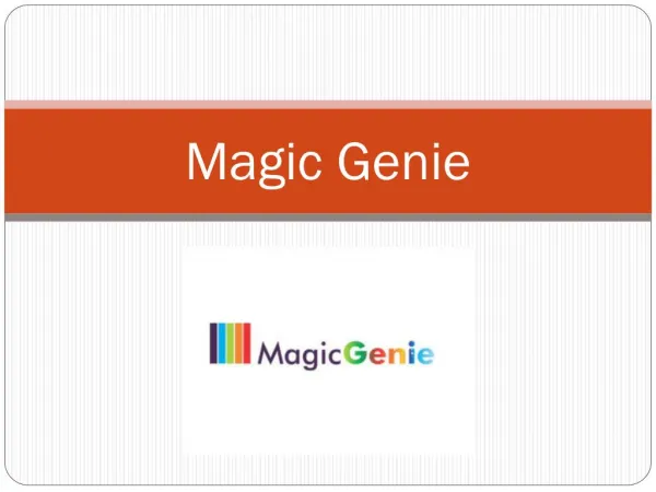 Cleaning Services -Magic Genie