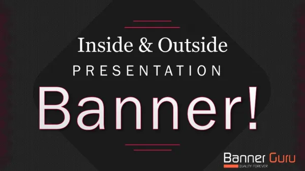 Three ways to use a Banner Quick process
