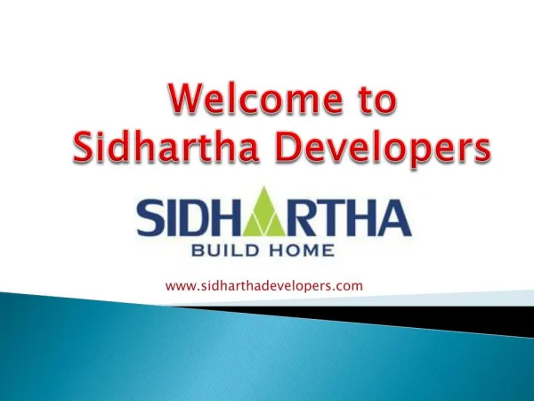 Sidhartha developers