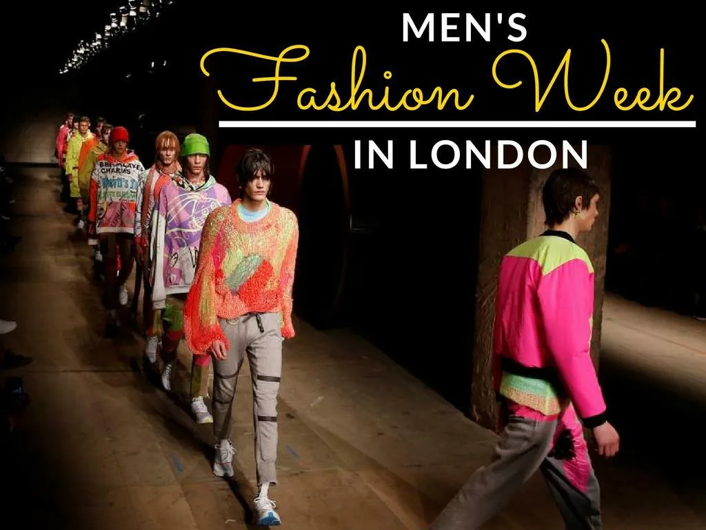 men s fashion week in london