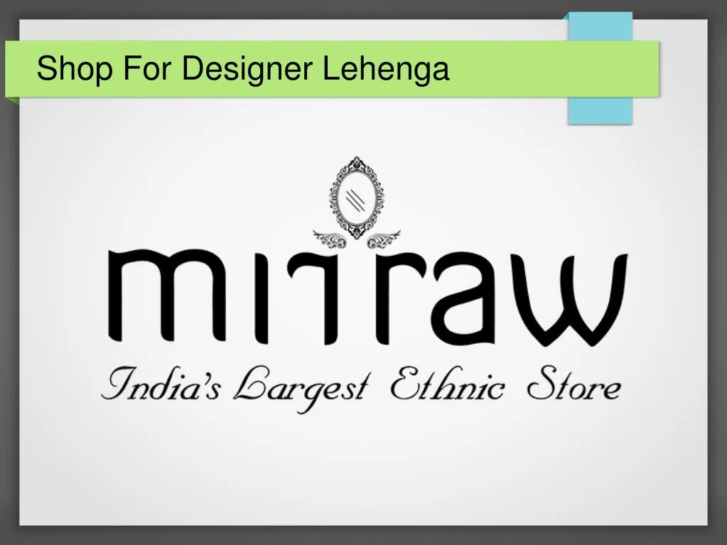 shop for designer lehenga