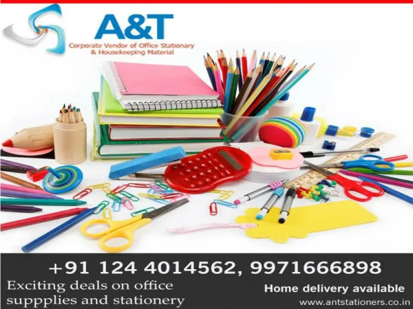 Get the best stationery items wholesaler in Gurgaon at very low possible prices.