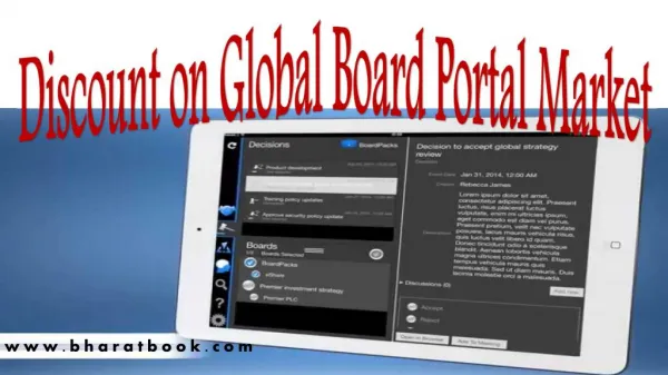Discount on Global Board Portal Market
