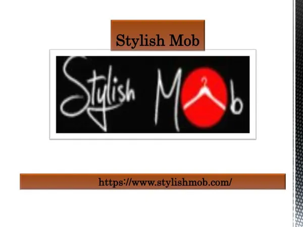 Online Fashion Store | stylishmob.com