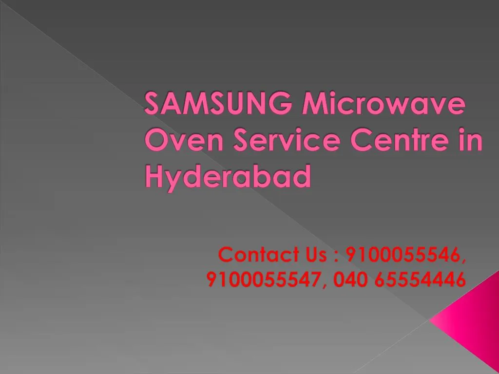 samsung microwave oven service centre in hyderabad