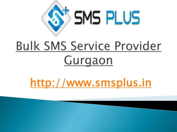 Get More and More Business Leads with Bulk SMS Service Provider in Gurgaon.