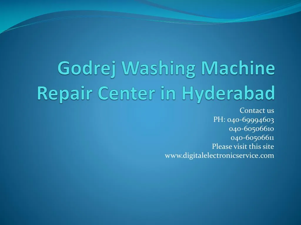 godrej washing machine repair center in hyderabad