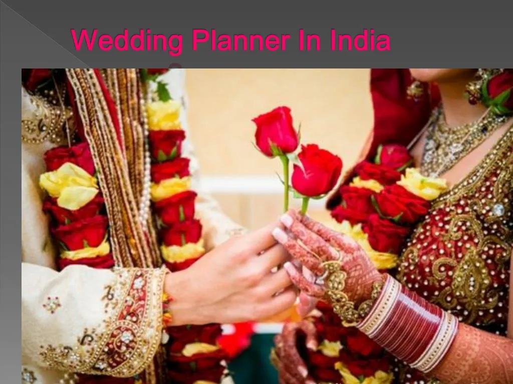 wedding planner in india