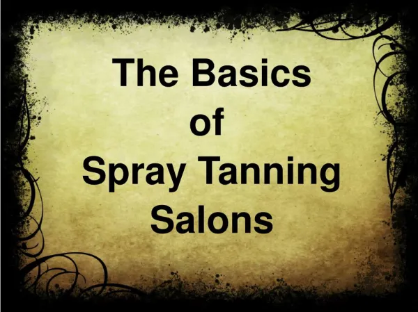Look Gorgeous With Spray Tanning At Salon