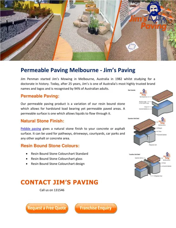 Permeable Paving Melbourne - Jim’s Paving