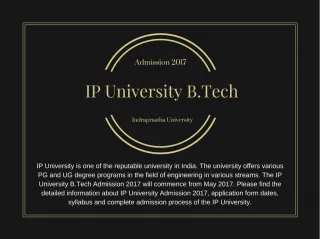 IP Admission 2017 - slide 1