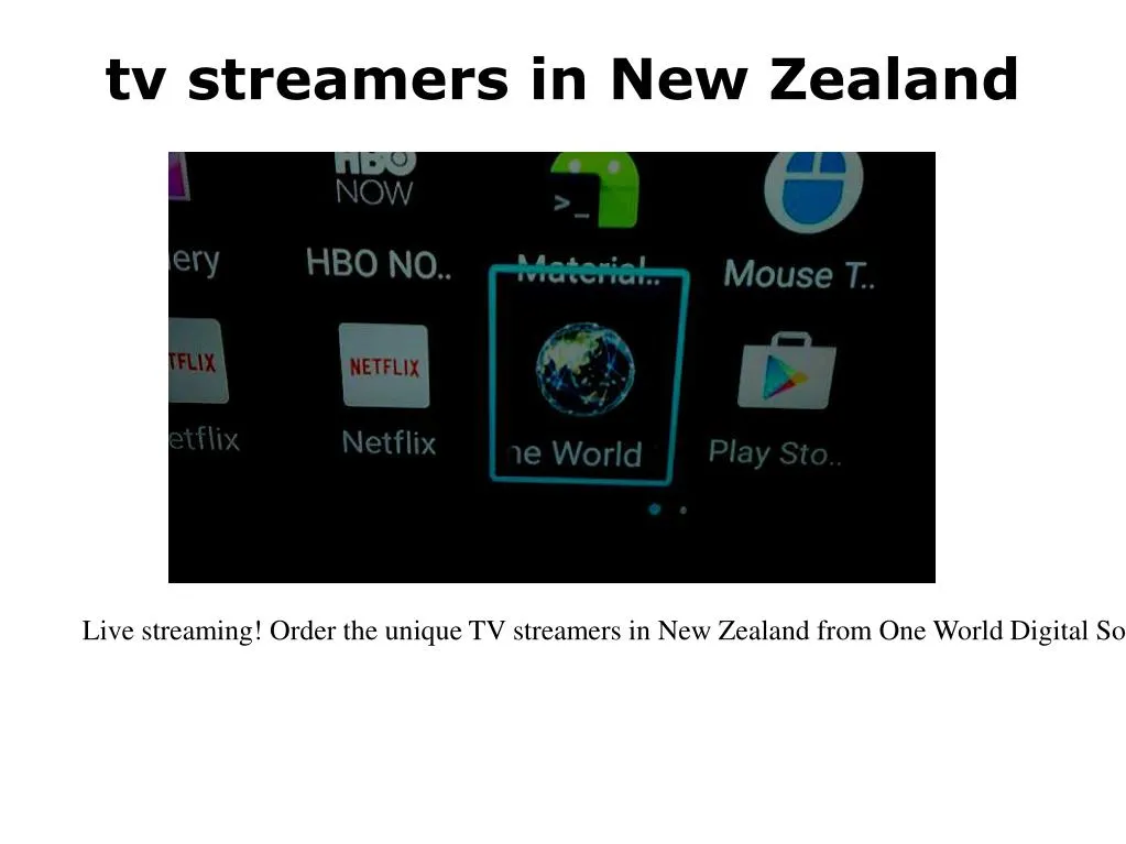 tv streamers in new zealand