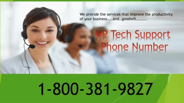 1-800-381-9827 HP Tech Support Phone Number