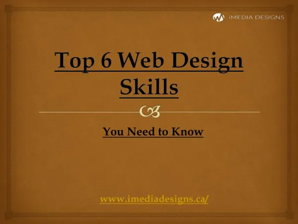 Top 6 Web Design Skills You Need to Know