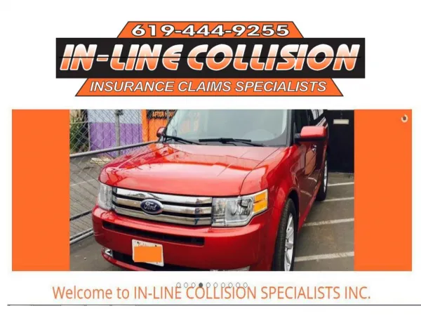 Auto collision repair Santee : Auto restoration La Mesa | inlinecollision.com