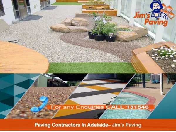 Paving Contractors In Adelaide– Jim’s Paving
