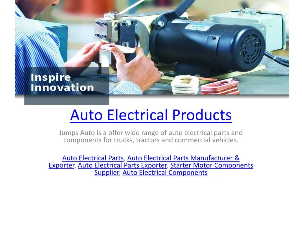 auto electrical products