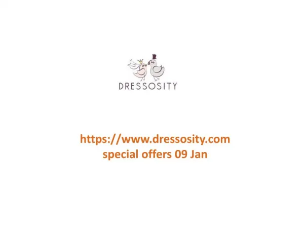 www.dressosity.com special offers 09 Jan