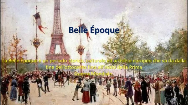 Belle Époque