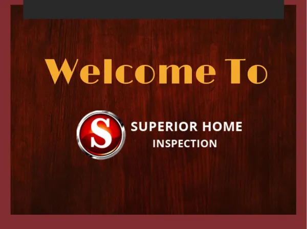 Real Property Inspector - Home Inspection Services