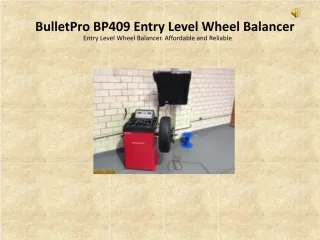 wheel balancer interequip - slide 1