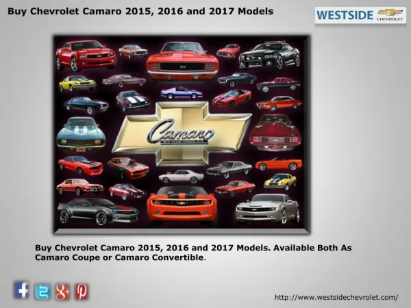 Chevrolet Camaro Coupe & Camaro Convertible Deal By Houston TX