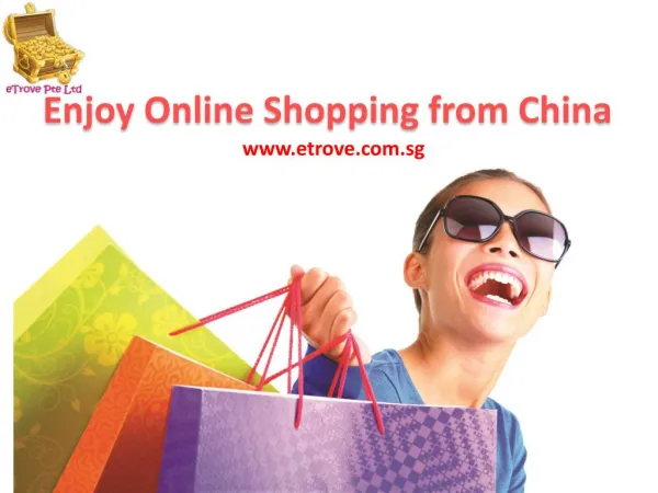 Get Shipping Service from China with Etrove