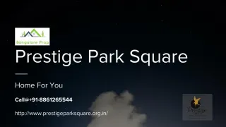 Prestige Park Square - slide 1