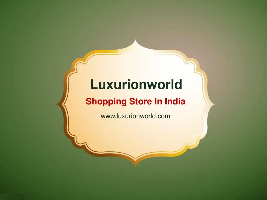 luxurionworld