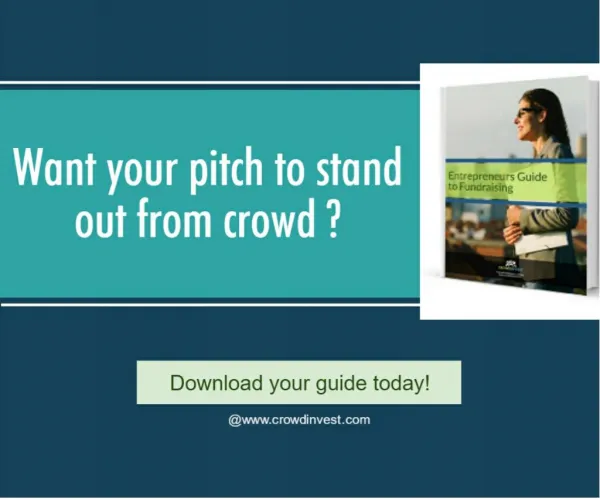 Entrepreneurs guide to fundraising by Crowdinvest