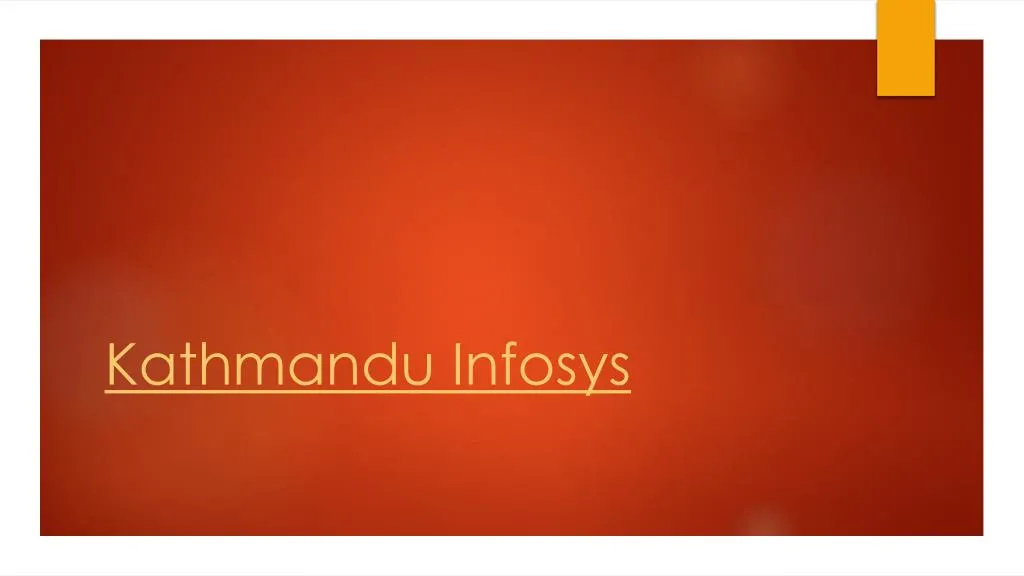 kathmandu infosys