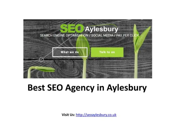 SEO Aylesbury, Website Design Aylesbury