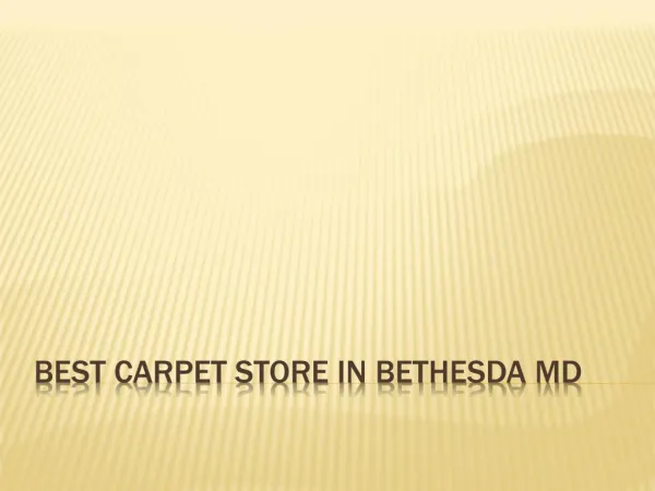 Best Carpet Store In Bethesda MD