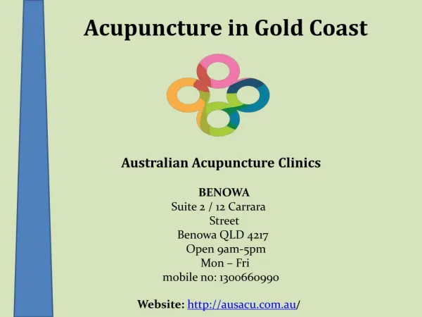 Best Acupuncture Services for the Treatment of Depression, Anxiety in Gold Coast